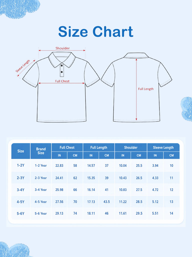 Boys Bamboo Fabric Cream Polo T-Shirt