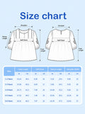 Girls Cotton Dress – White 3/4 Sleeve Dress with Red Embroidery & Scalloped Details