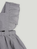 Baby Girl Ruffle Sleeve Detail Frock | 100% Organic Cotton