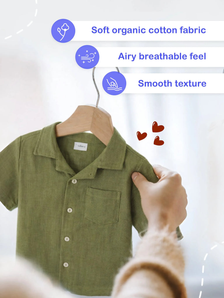 Light Organic Cotton Co-Ord Set Combo – Pack of 2 (Off-White & Green) | Fresh & Breezy Hues for Summer Days