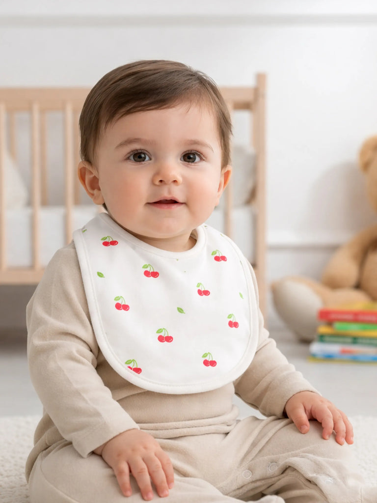 The Little Treasure - Baby Premium Gift Hamper – 2 Rompers, 2 Co-ord Sets, 3 Jhablas, Bibs, Muslin Napkins, Soft Toy & Bamboo Blanket