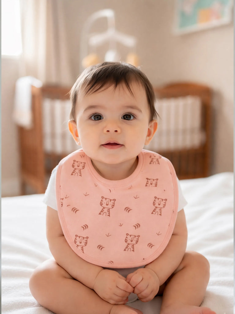The Little Treasure - Baby Premium Gift Hamper – 2 Rompers, 2 Co-ord Sets, 3 Jhablas, Bibs, Muslin Napkins, Soft Toy & Bamboo Blanket