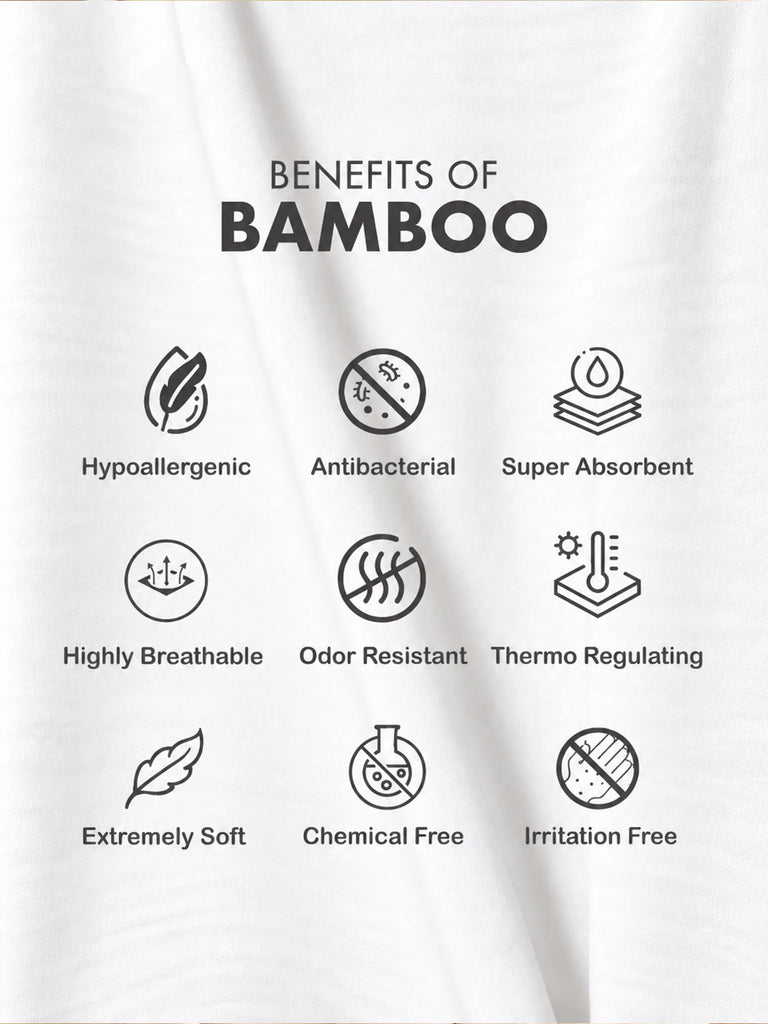 BambooTEC™ Bamboo Girls Camisole – White Sleeveless Ruffle Neck Camisole
