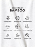 BambooTEC™ Bamboo Girls Camisole – White Sleeveless Ruffle Neck Camisole