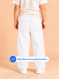 Unisex Denim Jeans – Comfortable Wide-Leg Jeans with Pockets