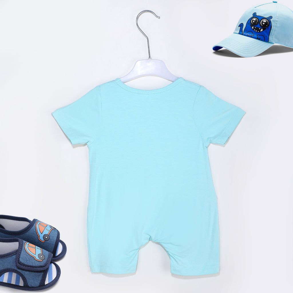 Kidbea Bamboo Soft Fabric onsie For Baby Boys | Tim-Tim Cat Face