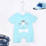 Kidbea Bamboo Soft Fabric onsie For Baby Boys | Tim-Tim Cat Face