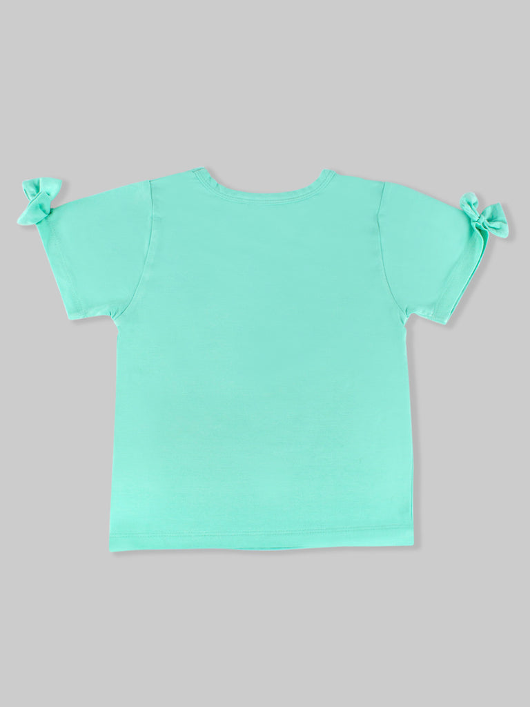 Bamboo Soft Fabric Top For Baby Girl | Little Princess