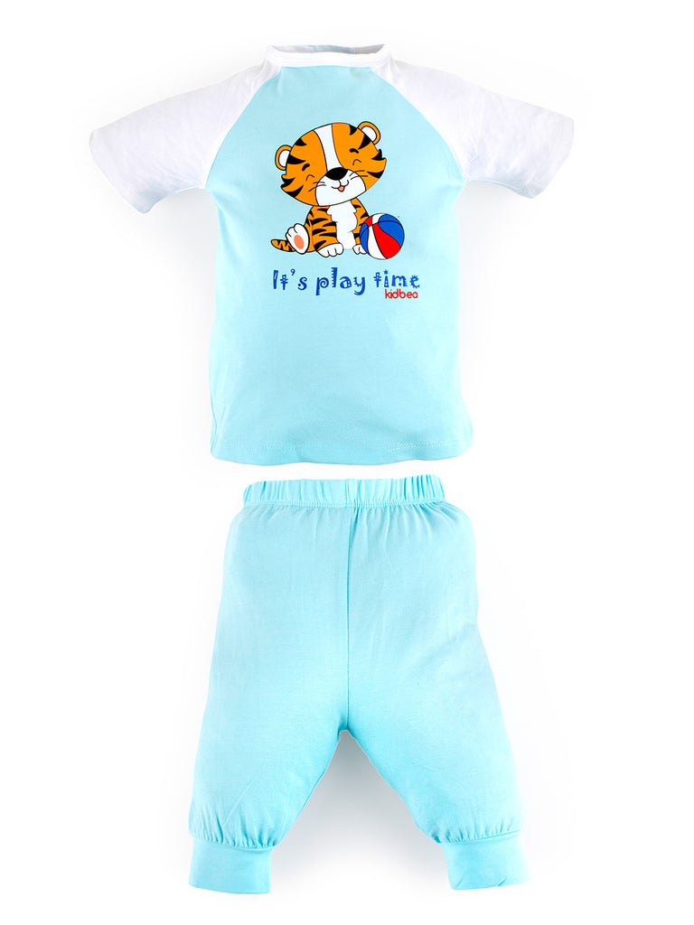Bamboo 2Pc Sets- Onsie with Pants | Tiger Print