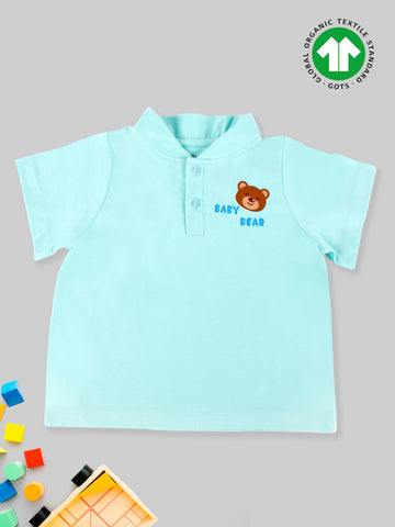 Kidbea Bamboo Soft Fabric T-shirt For Baby Boys | Bear