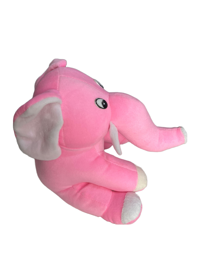 Emily Elephant stuffed soft toy |Pink & Grey