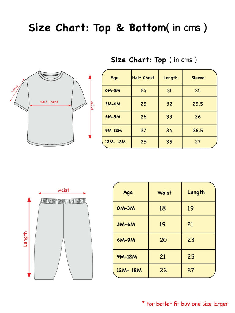 Bamboo 2Pc Sets- Onsie with Pants | Letter Printed