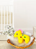 Buttercup Unicorn stuffed soft toy I Yellow & Pink