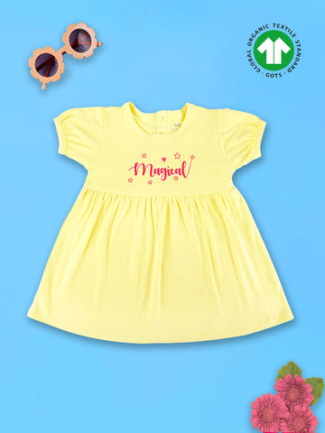 Bamboo Soft Fabric Dress For Baby Girl | Magical