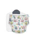 Premium Adjustable Baby Cloth Diaper For 5Kg-17Kg | 03 months to 3 years | Owl print